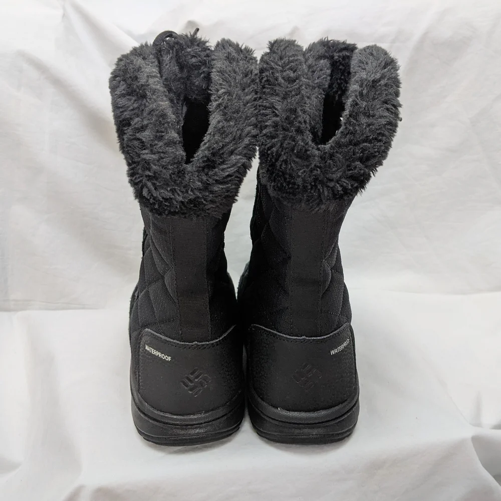 Columbia Women's Black Ice Maiden II Insulated Winter Boots Size 7